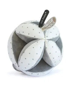 Doudou et Compagnie Balle d'activités grise Attrape-rêves - 15 cm> Balles Sensorielles