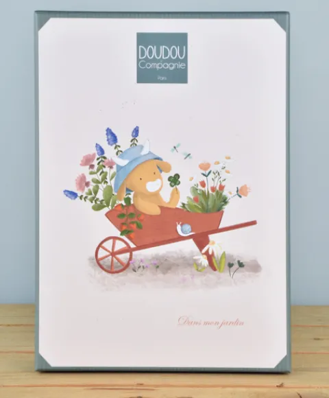 Doudou et Compagnie Boite à musique Vache Aneth - 20 cm> Boîte À Musique