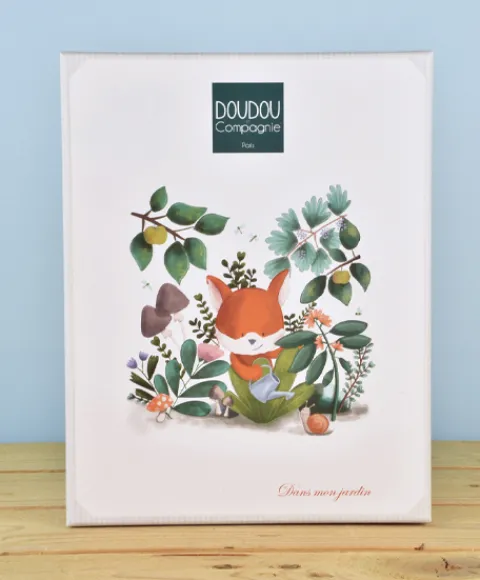 Doudou et Compagnie Boite a musique Renard - Romarin - 20 cm> Boîte À Musique