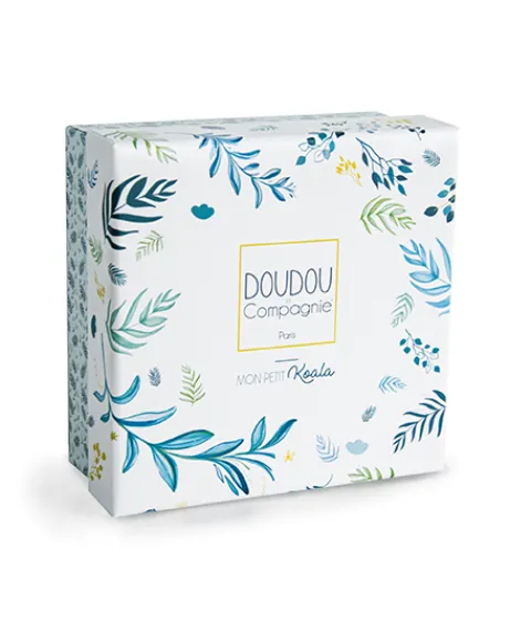 Doudou et Compagnie Chaussons bébé avec hochets Yoca le koala - 0/6 mois> Chaussons