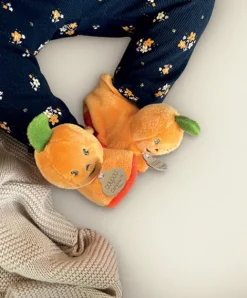 Doudou et Compagnie Chaussons bébé citrouilles - 0-6 mois> Chaussons