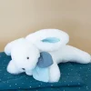 Doudou et Compagnie Coffret Pantin Lapin bleu - Happy Pop - 25 cm> Peluches