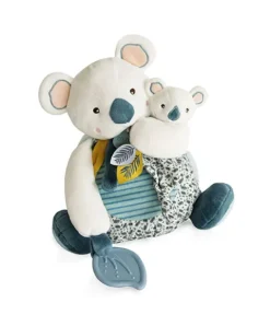 Doudou et Compagnie Coffret peluche d'activités Yoca le koala et son bébé - 25 cm> Peluches