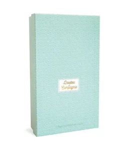 Doudou et Compagnie Coffret peluche lapin de sucre- lapin mouchoir vert - 31 cm><noscript><img width=