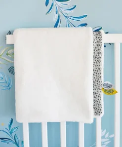 Doudou et Compagnie Couverture bébé plaid Douceur Yoca le koala - Blanc - 70 x 100 cm> Les Plaids