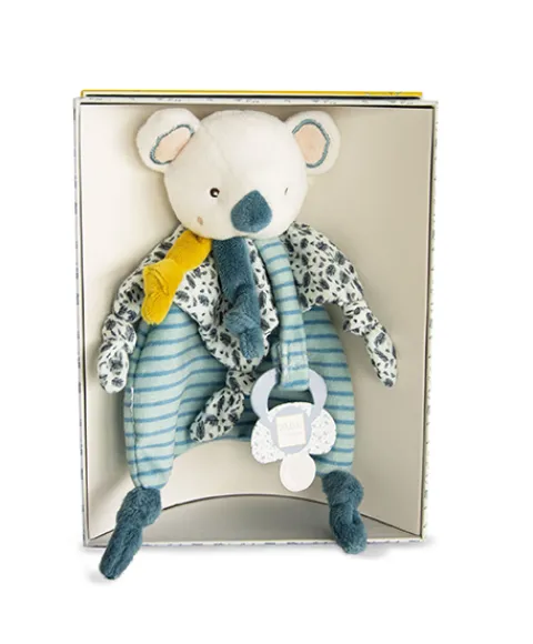 Doudou et Compagnie Doudou attache sucette koala Yoca - 20 cm> Doudou Attache-Sucette|Attache Sucette