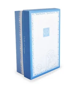 Doudou et Compagnie Doudou attache sucette ours Petit chou - Bleu - 17 cm><noscript><img width=