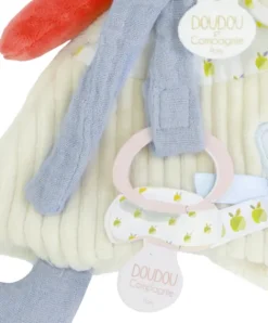 Doudou et Compagnie Doudou attache-sucette Renard Romarin - 19 cm><noscript><img width=