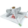 Doudou et Compagnie Doudou elephant gris - 25 cm> Doudou Plat
