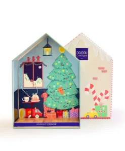 Doudou et Compagnie Doudou Farceur & sa maisonnette - Cotillon Lutin Farceur 27 cm><noscript><img width=