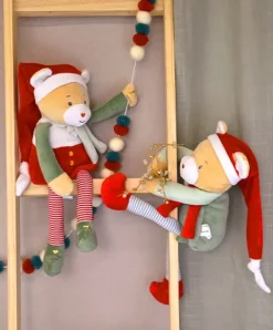 Doudou et Compagnie Doudou Farceur de Noël - Cannelle Lutin Farceur 40 cm><noscript><img width=