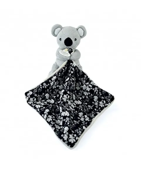 Doudou et Compagnie Doudou Koala gris avec mouchoir - BOH'AIME - 12 cm> Doudou Mouchoir|Petit Format