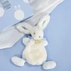 Doudou et Compagnie Doudou Lapin Bonbon Bleu - 26 cm> Doudou Plat