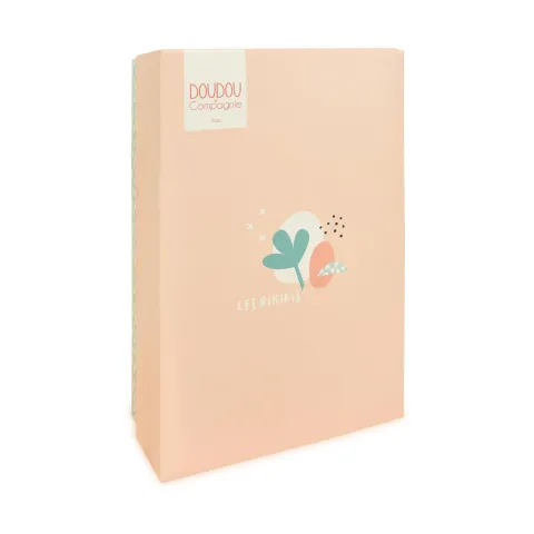 Doudou et Compagnie Doudou mouchoir renard orange - 11 cm> Doudou Mouchoir