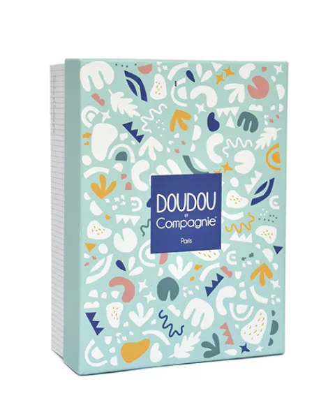 Doudou et Compagnie Doudou plat dinosaure vert Filou - 25 cm> Doudou Plat