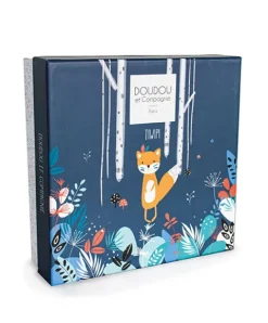 Doudou et Compagnie Doudou plat Renard Tiwipi - 23 cm><noscript><img width=