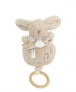 Doudou et Compagnie Lapin DOUDOU® - Boite à musique Beige> Boîte À Musique