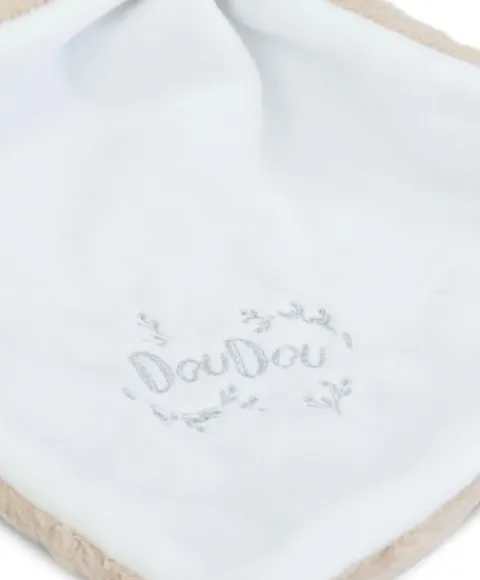 Doudou et Compagnie Lapin DOUDOU® - Doudou Lapin mouchoir- 10 cm - Beige> Doudou Mouchoir|Petit Format