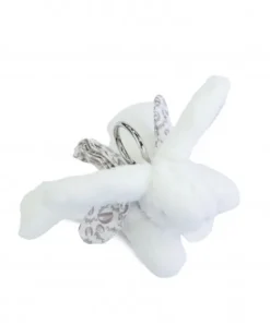 Doudou et Compagnie Lapin DOUDOU® - Porte-clés - Blanc> Porte-Clé