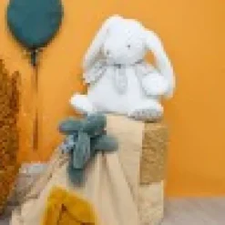 Doudou et Compagnie Lapin geant - LAPIN DOUDOU 42 cm - Blanc><noscript><img width=
