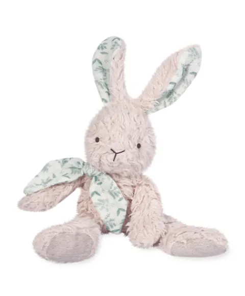 Doudou et Compagnie Lapin peluche gris en coton Bio 25 cm> Doudous En Coton Bio|Peluches