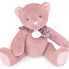 Doudou et Compagnie L'Ours Doudou® - Ours en peluche rose - 25 cm> Peluches|Les Ours En Peluche