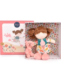 Doudou et Compagnie Ma premiere poupee - Mlle Pétunia - 21 cm><noscript><img width=