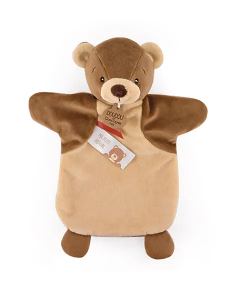 Doudou et Compagnie Marionnette à Main Ours - 25 cm> Marionnettes|Marionnettes