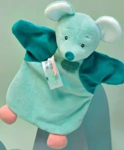Doudou et Compagnie Marionnette à Main Souris verte - 25 cm> Marionnettes|Marionnettes
