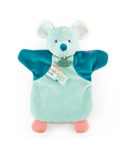 Doudou et Compagnie Marionnette à Main Souris verte - 25 cm> Marionnettes|Marionnettes