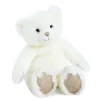 Doudou et Compagnie Ours Collection blanc poudré - 60 cm> Peluches Géantes|Les Ours En Peluche