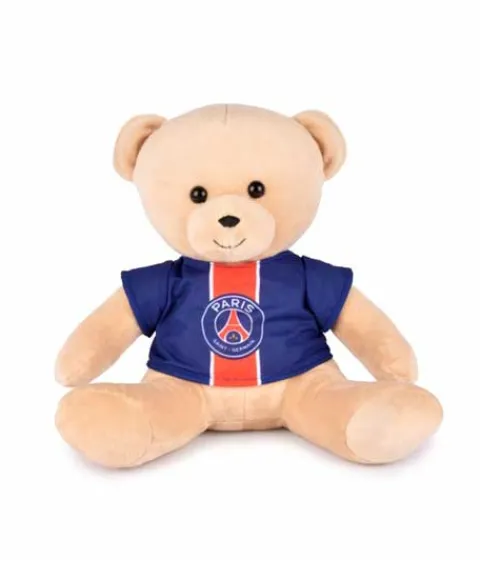 Doudou et Compagnie Ours en peluche avec maillot PSG - 25 cm> Les Ours En Peluche