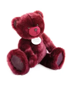 Doudou et Compagnie Ours en peluche bois de rose- Collection - 60 cm> Peluches Géantes|Les Ours En Peluche