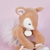 Doudou et Compagnie Peluche faon Ballerine beige - 30 cm> Peluches