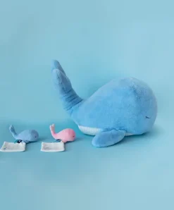 Doudou et Compagnie Peluche géante baleine bleue - 60 cm> Peluches Géantes