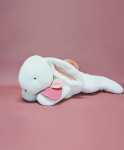 Doudou et Compagnie Peluche géante XXL Lapin beige - Happy Boho - 80 cm> Peluches Géantes|Peluches