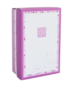 Doudou et Compagnie Peluche hochet Cerise le lapin rose - 19 cm><noscript><img width=