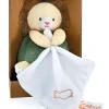 Doudou et Compagnie Peluche Lion beige avec doudou mouchoir - 15 cm> Doudou Mouchoir|Peluches