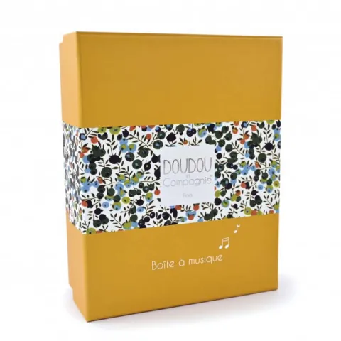 Doudou et Compagnie Peluche musicale Lion - BOH'AIME -> Boîte À Musique