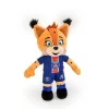 Doudou et Compagnie Peluche officielle PSG Mascotte Germain Le Lynx - 25 cm> Peluches