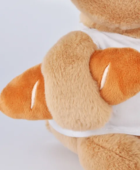 Doudou et Compagnie Peluche Ours beige - Chef avec baguette - 25 cm> Peluches|Peluche Adulte