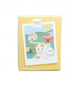 Doudou et Compagnie Peluche vache - 17 cm - DOUDOU de la ferme avec boite sonore><noscript><img width=