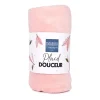 Doudou et Compagnie Plaid douceur 70*100cm - Rose> Les Plaids