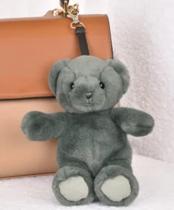 Doudou et Compagnie porte clé - Bijou de sac Ours peluche - 20 cm - Vert> Porte-Clé