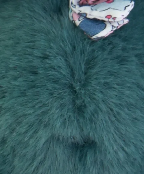 Doudou et Compagnie Porte clé en peluche Lapin Vert - 18 cm - Lapin Fleurette> Peluches|Porte-Clé