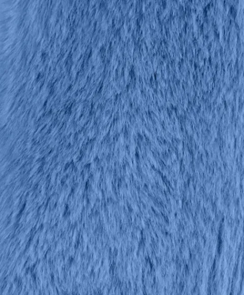 Doudou et Compagnie Porte clé en peluche Lapin Bleu- 18 cm - Lapin Fleurette> Peluches|Porte-Clé