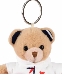 Doudou et Compagnie Porte clé Ours Sweat Tour Eiffel- 15 cm><noscript><img width=