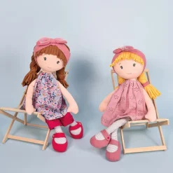 Doudou et Compagnie Poupée de chiffon - Les Canailles de Doudou - Suzette - 36 cm><noscript><img width=