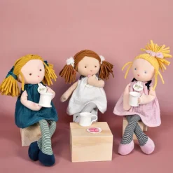 Doudou et Compagnie Poupée de chiffon - Les Doucettes- Jade - 30 cm><noscript><img width=