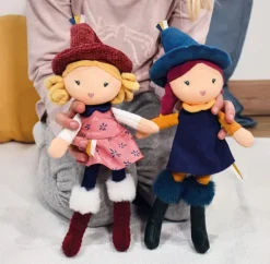 Doudou et Compagnie Poupées tissu Les gentilles Sorcières - modèle aléatoire - 24 cm> Poupées De Chiffon